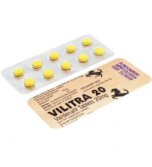 vilitra 20mg tablets